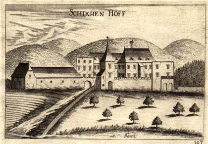Georg Matthäus Vischer, Schickenhof (1672)
Stadtarchiv Zwettl, Sign. BA 03/E/4